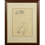 Wojciech WEISS (1875-1950), Kot i pies artysty