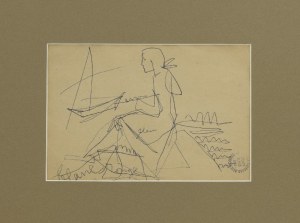 Ludwik KLIMEK (1912-1992), Szkic kobiety