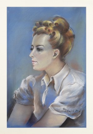 Hanna KORCZAK-IDZIŃSKA (1913-2011), Portret kobiety
