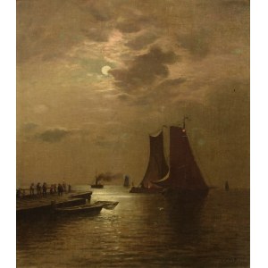 LESSER, k. XIX w., Nokturn morski