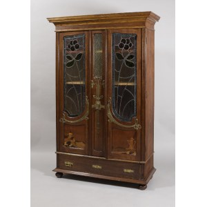 Geometric Art Nouveau style closet
