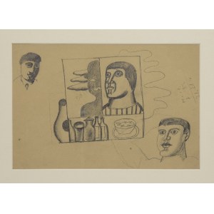 Marek WŁODARSKI (1903-1960), Heads and bottles, 1928