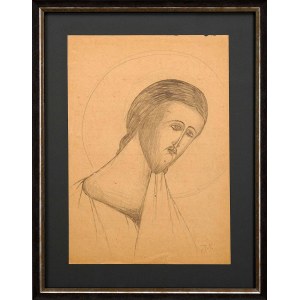 Jerzy NOWOSIELSKI (1923 Kraków - 2011 Kraków), Christ, 1950s.