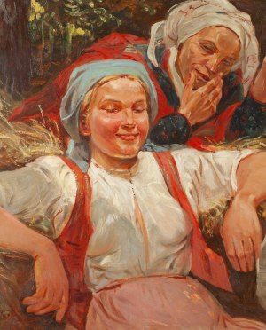 Wincenty Wodzinowski (1866 Igołomia k. Miechowa - 1940 Kraków), Odpoczynek żniwiarek