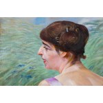 Jacek Malczewski (1854 Radom - 1929 Kraków), Portret kobiety, 1919