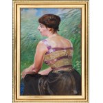 Jacek Malczewski (1854 Radom - 1929 Kraków), Portret kobiety, 1919