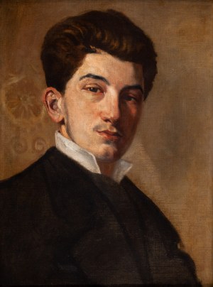 Jacek Malczewski (1854 Radom - 1929 Kraków), Portret Wincentego Łosia, 1878