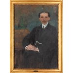 Olga Boznańska (1865 Kraków - 1940 Paryż), Portret mężczyzny, 1909