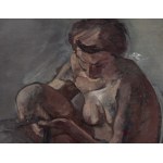 Leopold Gottlieb (1879 Drohobycz - 1934 Paryż), Studium (Studium aktu), 1934