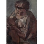 Leopold Gottlieb (1879 Drohobycz - 1934 Paryż), Studium (Studium aktu), 1934
