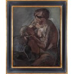 Leopold Gottlieb (1879 Drohobycz - 1934 Paryż), Studium (Studium aktu), 1934