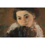 Rajmund Kanelba (Kanelbaum) (1897 Warszawa - 1960 Londyn), Dama z wachlarzem, 1930