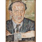 Maria Melania Mutermilch \ Mela Muter (1876 Warszawa - 1967 Paryż), Pejzaż z południa Francji (recto), około 1940 / Portret mężczyzny (verso), lata 30. XX w.