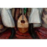 Eugeniusz Eibisch (1895 Lublin - 1987 Warszawa), Pierrot z mandoliną, około 1920