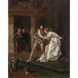 Władysław Bakałowicz (1833 Chrzanów - 1903 Paryż), Scena dworska