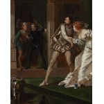 Władysław Bakałowicz (1833 Chrzanów - 1903 Paryż), Scena dworska
