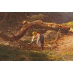Adam Malinowski (1829 Lublin - 1892 Warszawa), Pasterska idylla, 1870