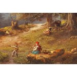 Adam Malinowski (1829 Lublin - 1892 Warszawa), Pasterska idylla, 1870