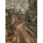Stanisław Grabowski (1901 Libawa, Estonia - 1957 Chartres, Francja), Uliczka w Montmartre, przed/lub 1931