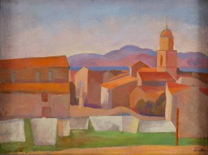 Zygmunt Landau (1898 Łódź - 1962 Tel Aviv), Widok Collioure