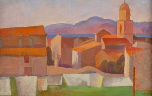 Zygmunt Landau (1898 Łódź - 1962 Tel Aviv), Widok Collioure