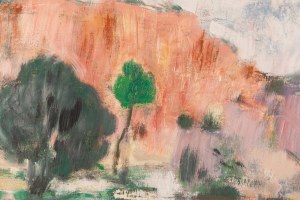 Jan Wacław Zawadowski (1891 Skobełka na Wołyniu - 1982 Aix en Provence), Pejzaż z kamieniołomem w tle