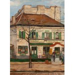 Natan (Nathan) Grunsweigh (Grunsweig) (1880 Krakow - 1956 Paris), Bistro in Saint-Mandé (Bistro à St. Mandé).