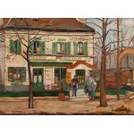 Natan (Nathan) Grunsweigh (Grunsweig) (1880 Krakow - 1956 Paris), Bistro in Saint-Mandé (Bistro à St. Mandé).