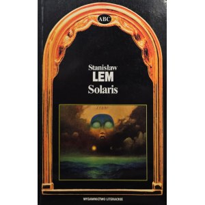 Cover for Stanislaw Lem's book Solaris with a painting by Zdzislaw Beksinski, Literackie Publishing House / Zdzislaw Beksinski