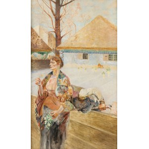 Jacek Malczewski (1854 - 1929), Scena alegoryczna, 1898 - 1910