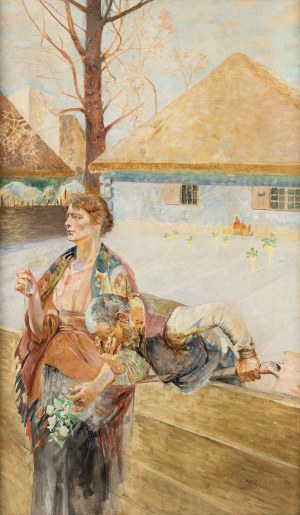 Jacek Malczewski (1854 - 1929), Scena alegoryczna, 1898 - 1910