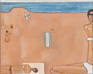 Jerzy Nowosielski (1923 - 2011), Plaża, 1966