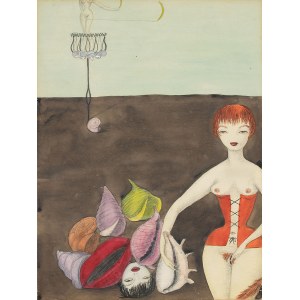 Kazimierz Mikulski (1918 - 1998), Illustration pour le livre Eroticism in Polish, 1973