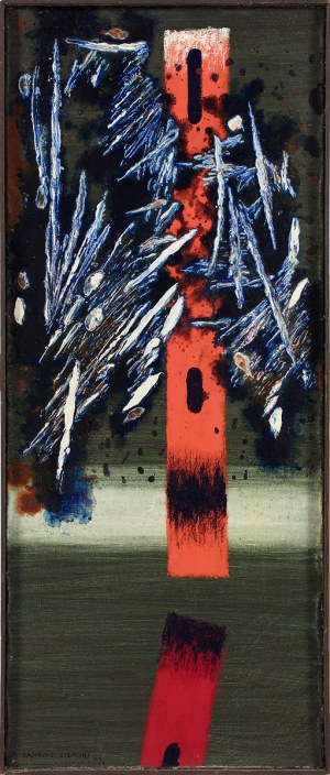 Rajmund Ziemski (1930 - 2005), Pejzaż 35/77, 1977