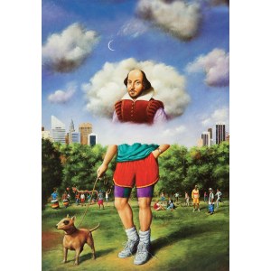 Shakespeare in Central Park limitowana inkografia A4 ze studia OLBIŃSKI I/XX