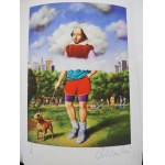 Shakespeare in Central Park limitowana inkografia A4 ze studia OLBIŃSKI I/XX