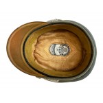 Heer 17th Infantry Regiment Officers Visor Cap with Braunschweig Skull
