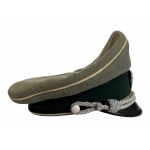 Heer 17th Infantry Regiment Officers Visor Cap with Braunschweig Skull