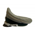 Heer 17th Infantry Regiment Officers Visor Cap with Braunschweig Skull