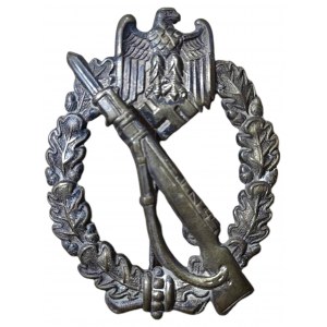 Earliest Silver Infantry Assault Badge by Otto Schickle