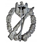 Earliest Silver Infantry Assault Badge by Otto Schickle