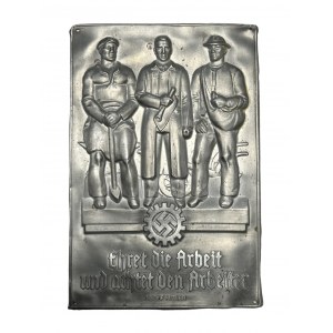 DEUTSCHE ARBEITSFRONT PLAQUE