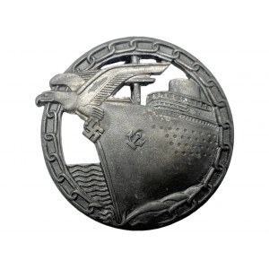 Blockade Runner Badge, By Arbeitsgemeinschaft Metall U. Kunststoff