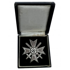 Cased KVK with swords first class marked 1 - DESCHLER & SOHN