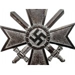 Cased KVK with swords first class marked 1 - DESCHLER & SOHN