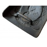 Mint steel Luftwaffe buckle with leather strap by Berg & Nolte 1941
