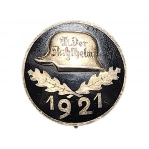 1921 DATED GERMAN STAHLHELM ORGANISATION MEDAL BADGE