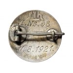 1921 DATED GERMAN STAHLHELM ORGANISATION MEDAL BADGE