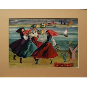 Kazimierz Mann (1910 - 1975) Wianki, 1937