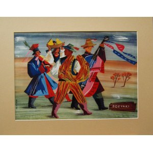 Kazimierz Mann (1910 - 1975) Dożynki, 1937